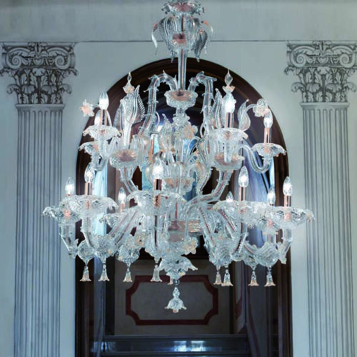 Murano’s chandelier, pattern Rezzonico